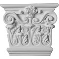 Ekena Millwork 5 3/4"W x 5 1/8"H x 1 3/4"P Corinthian Capital (Fits Pilasters up to 4"W x 1"D) CAP06X05X02RC